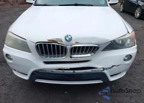 2012 BMW X3 xDrive28I z USA, uszkodzony, nr VIN 5UXWX5C54CL717447